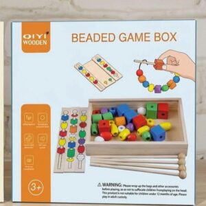 BEADED GAME BOX من سن سنتين